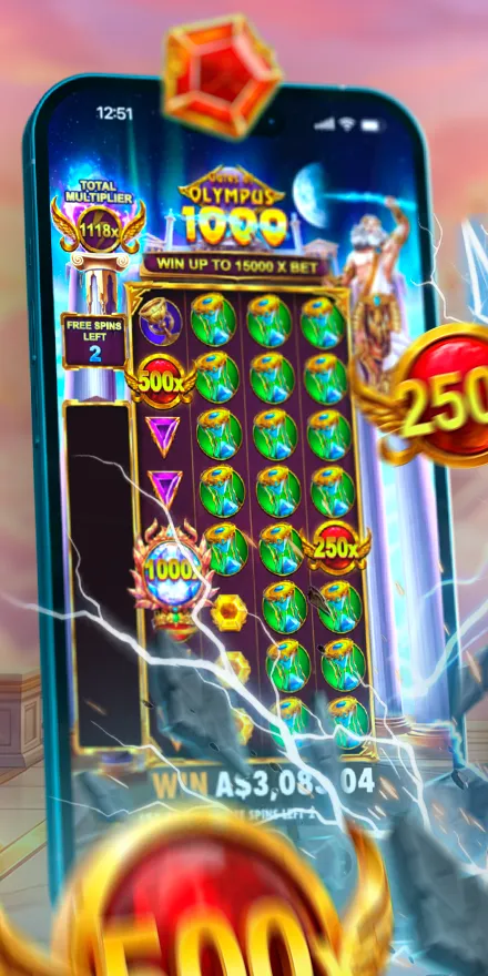 Gates of Olympus 1000 screenshot